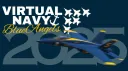 Virtual Navy Blue Angels banner