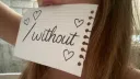 nothing /without you banner
