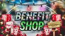 Benefit shop banner