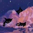 💫 space kittens ⊹ ࣪ ˖ ₊ ⊹ social ✮ roblox ✮ gaming ⊹ ࣪ ˖ banner
