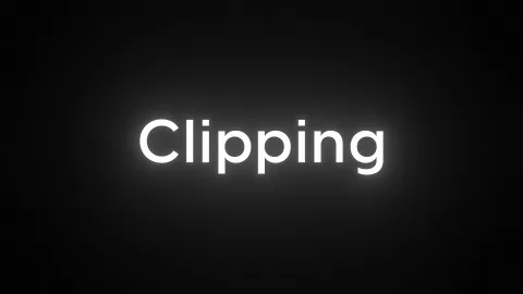 Clipping banner