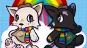 ✰⋆ᰦ 🌈 ★¡ ﹪mon's art community! ⁽ 🎨 ⁾ banner