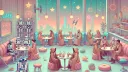 Nelle's Cozy Forest Cafe banner