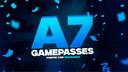 A7 Gamepass ・ CONTAS ・BLOX FRUITS・ROBLOX Banner