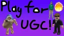 Play for UGC! banner