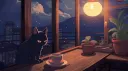 Lofi Cosplay Cafe server banner