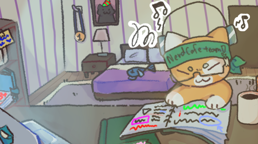 Nerd Café Discord server banner