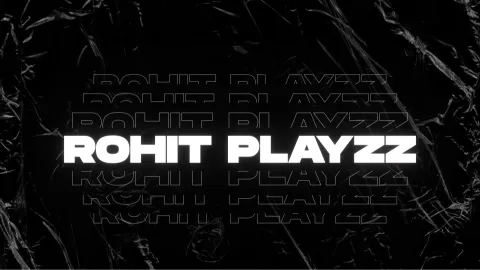 Rohit Rage 🎮 banner