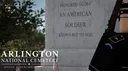 Arlington National Cemetery banner