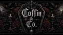 ℭ𝔬𝔣𝔣𝔦𝔫 & ℭ𝔬. 🖤 Goth/Emo Emoji • Pepe Emote server banner