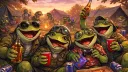 513TH Frog Battalion banner