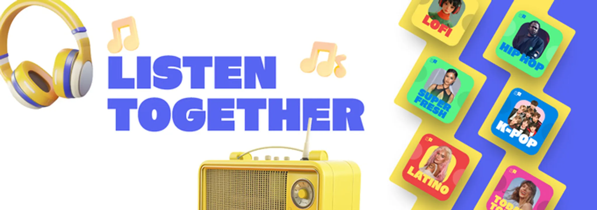 TuneIn Listen Together#8710 banner