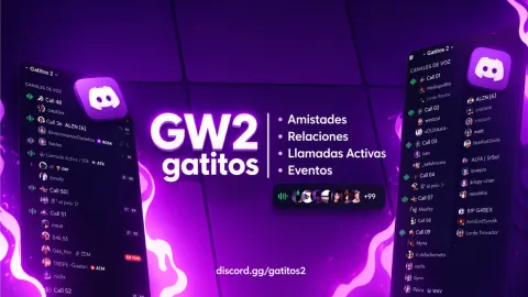 GW2 #100K š | VC Activoć»EspaƱolć»Socialć»Gamingć»Animeć»Amigosć»Juegosć»Mexicoć»EspaƱać»Argentinać»Comunidad banner