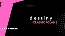 𝐝 𝐞 𝐬 𝐭 𝐢 𝐧 𝐲 | Clash of Clans™ banner