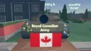 Royal Canadian Army banner