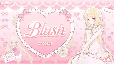 #blush ݂ ˖ ♡ ͜ ͜ ֪ all girls banner