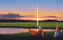 Spiky banner