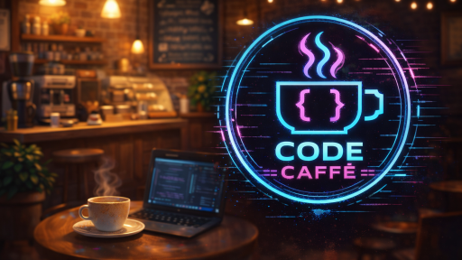 Code { Caffe } Discord server banner
