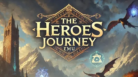 The Heroes' Journey banner