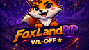 FoxLandRP💜 | WL-OFF Discord server banner