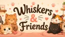 Whiskers & Friends 🐈 Cat Community • Emoji server banner