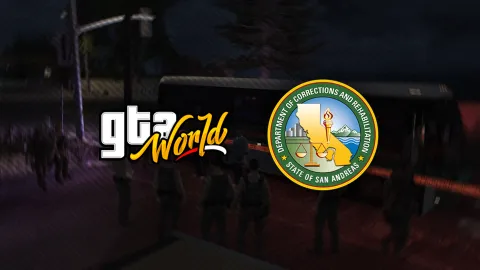 San Andreas Department of Corrections and Rehabilitation banner