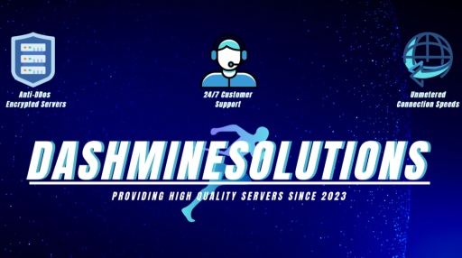 DashMineSolutions Discord server banner