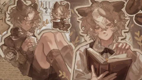 `` Library Café `` ˳ banner