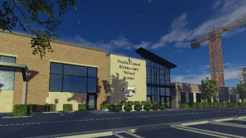 North Forrest Middle School ©🐊 banner
