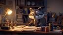 Language Raccoon Banner