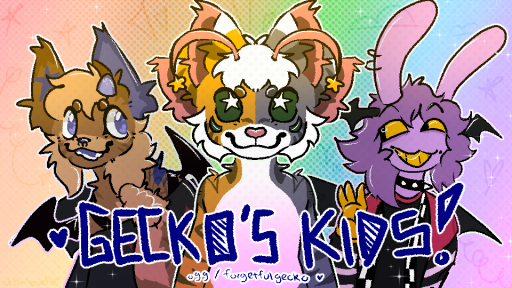 ⊹⪩⪨🪴GECKOS KIDS !!🪴⪩⪨⊹ Discord server banner