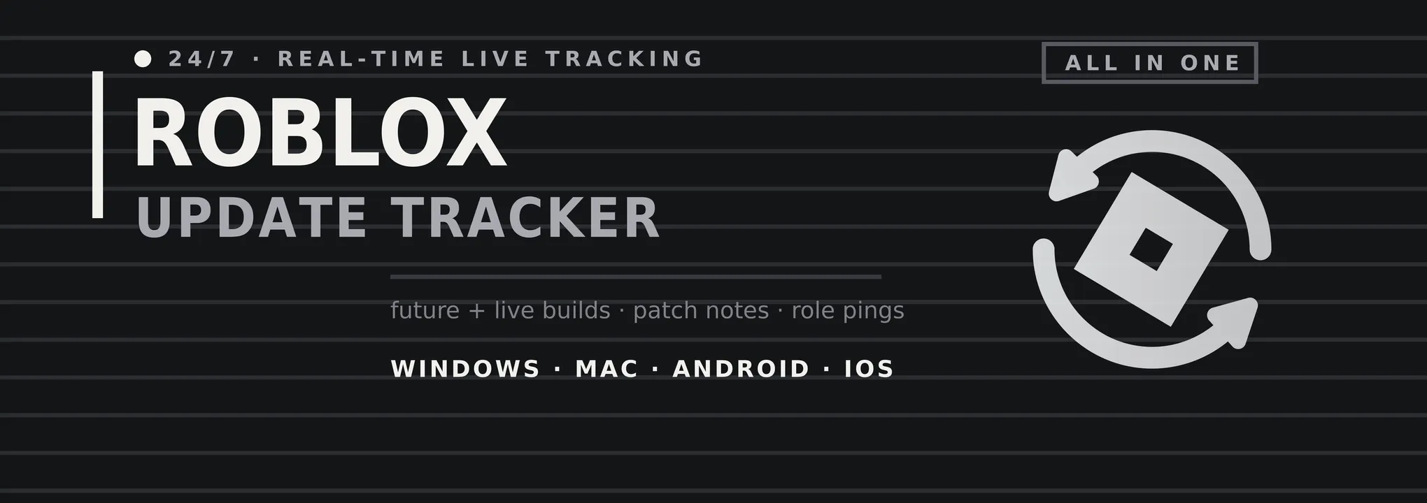 Roblox Update Tracker#7758 banner