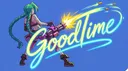 Good damn time banner