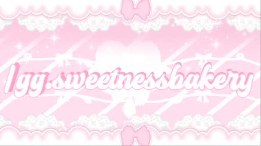 ꒰ Sweetness Bakery ꒱.ᐟ Discord server banner