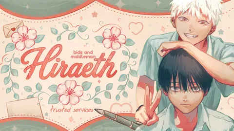 ⁺ 🍵 hiraeth ♡ bids ﹒ mm banner
