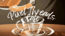 PixelThreads Cafe banner