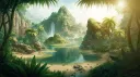 The Lands Before Semi-!Realism!/Realism! banner