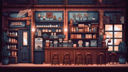 Café server banner