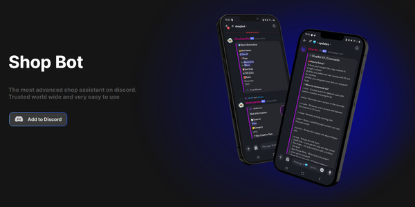 Shop Bot Editor Shop Bot | Discord App Directory