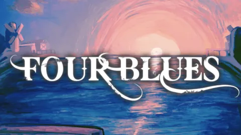 FOUR BLUES banner