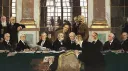 League of Nations banner
