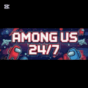🚀AMONG US 24/7🌌 Discord server banner