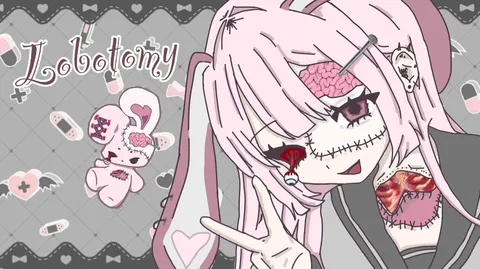 ⑅ ݂ lobotomy ૮ ․ ․ ྀིა stox 𓈒 ݂ sociαl ݁ 𓈒♡ banner