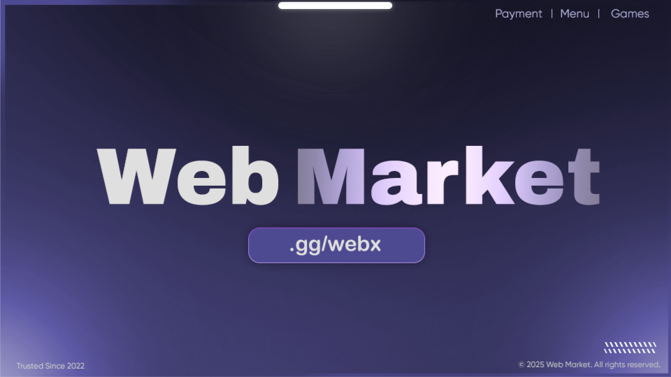 Web Market banner