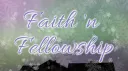 Faith ‘n Fellowship banner