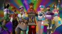 Rainbow Road banner