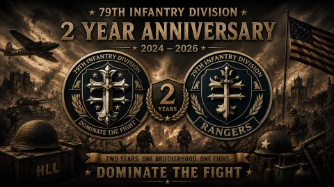 The 79th Infantry Division banner