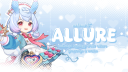 ∿﹒⟢﹒ allure ﹒ Discord server banner