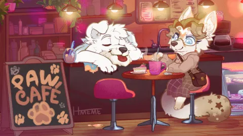 Paw Cafè 〘Furry〙 banner