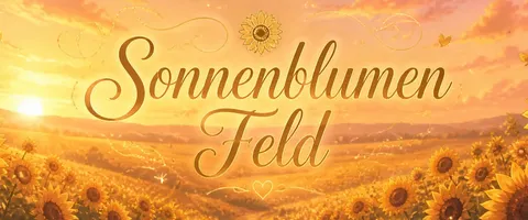 Sonnenblumenfeld banner